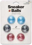 Sneaker Balls Scratch Sof Sole Shoe Eliminator & Remover, 3PK-Fresh, Clean Scent Blocks Odors-Twist-to-Activate, Colorful Designs, 6 Pack by CozyNest Decor