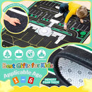 Kids Rug, Road Carpet for Kids with Combined City Road Traffic System, Car Rug and Airport Play Mat, 6x9 Ft Children’s Play Rugs for Playroom, Children’s City Traffic Map Fun Car Mat,Non-Slip by CozyNest Decor