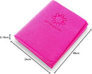 Folding Yoga Travel Pilates Mat Foldable Easy to Carry to Class Beach Park Tear resistant Travel Picnics 4mm Thick 9 Colors by TinyTreasures Baby Boutique