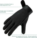 COOLJOB Thorn Proof Garden Gloves with Touchscreen Fingers for Men, Rose Pruning Work Gloves with Palm Cushion for Gardener, Farmer and Landscaper (Black 1 Pair Large) by GreenHaven Gardens