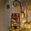 KY&BOSAM Solar Lanterns Outdoor Waterproof Rose Hummingbird Garden Decor Birthday Gift for Women Mom Grandma Hangings Solar Lights Metal Diwali Decoration Outside Lantern for Yard Patio Backyard Porch by GreenHaven Gardens