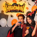 SELICOR Happy Halloween Neon Signs for Wall Decor,Halloween Pumpkin Neon Light Sign,USB Powered Light Up Acrylic LED Sign With Hooks for Bedroom,Kids Room,Living Room,Bar,Party,Halloween Decor by CozyNest Decor