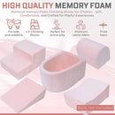 Foam Climbing Blocks for Toddlers 1-3 - Climb and Crawl Activity Playset - Indoor Activity Play Structure for Toddlers - Foam Soft Play Set for Babies - 5 PCS - Balls NOT Included - Pink by TinyTreasures Baby Boutique