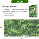 Garden Netting, Jevrench Durable Ultra Fine Garden Netting, Garden Plant Cover Row Cover Makes Plants, Vegetables, Fruits, and Flowers Grow Better (8ft x 25ft) by GreenHaven Gardens