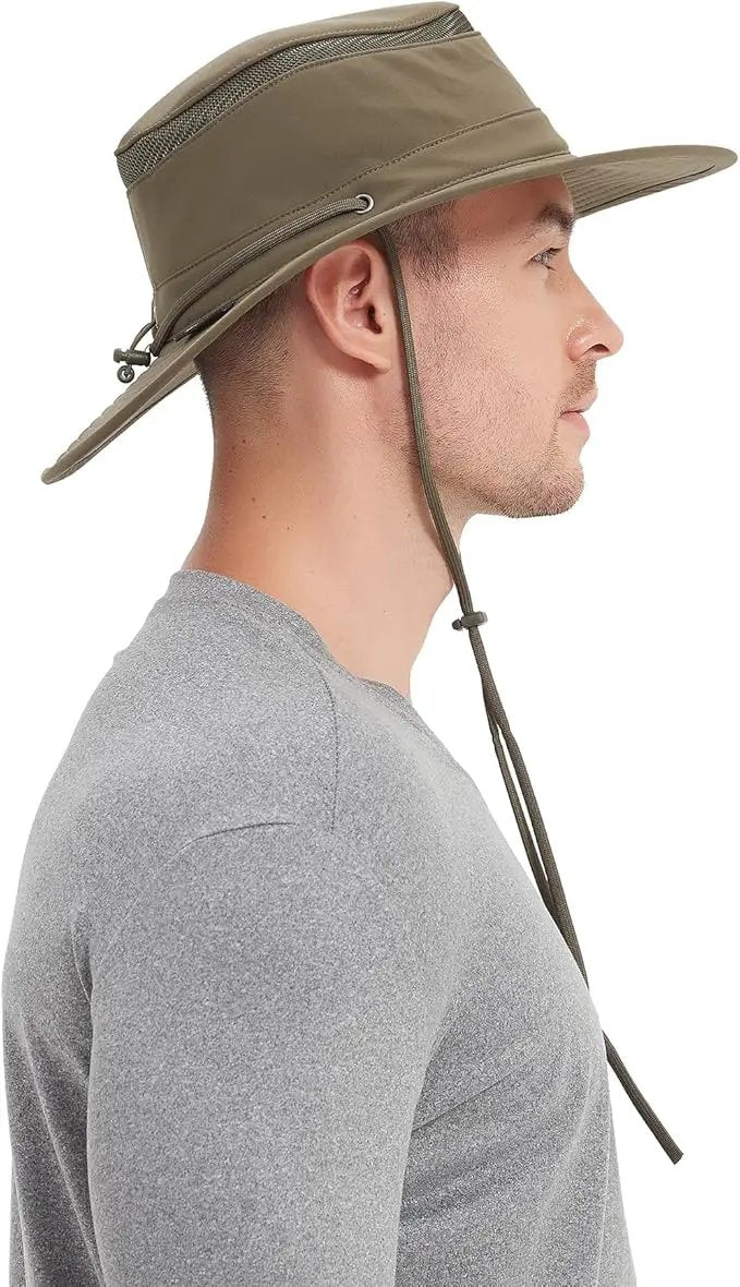 Cimarron Wide Brim Safari Sun Hat for Women & Men – UPF 50+ Outdoor Fishing Hat | Hiking, Running Travel Sun Protection Hat, photo 8 of 8