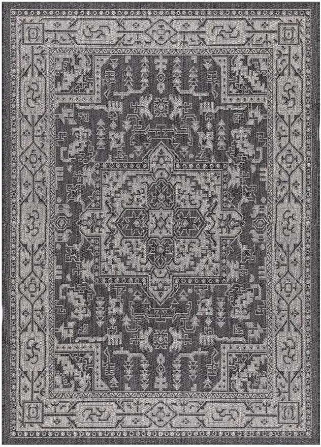 Keen Home Design Terrace Outdoor Area Rug - 9x12 Washable Indoor/Outdoor Rug for Patio, Kitchen, Balcony, Beach, Garden, Deck and Porch, Size: 8'10"x12', photo 3 of 8