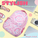 BLUEFAIRY Kids Backpack for Girls Elementary Primary Middle School Bags for Aged 8-10 for Teens Childs Bookbags Back to School Book Bags Gifts Mochilas para Niñas de 6 7 8 9 10 Años Tie-dye Pink by TinyTreasures Baby Boutique