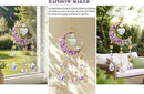 Best Mom Gifts for Mom from Daughter Son Kids, Mom Birthday Gifts for Mother-in-Law Mom, Moon Crystal Suncatcher for Window Hanging New Mom Gifts for Women Wife by GreenHaven Gardens
