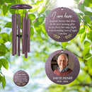 ASTARIN Happy Retirement Gifts Wind Chimes, Personalized 30" Wind Chime for Teacher Coworkers Boss, Personalized Retire Gifts Deep Tone Windchime by CozyNest Decor