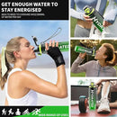 Water Bottle, 32 oz Motivational Water Bottles with Time Marker-Tritan & BPA Free, Sports Water Bottle with Time to Drink & Strap, Wide Mouth, Leakproof -Gift for Christmas Gym Fitness & Outdoor by CozyNest Decor