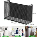 Magnetic Baskets Shelf Bins Organizer Holder Storage Rack Containers for Fridge, Whiteboard, Locker - Home Kitchen Laundry Office School by CozyNest Decor