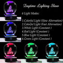 Qianwei Owl Gifts for Women 3D Crystal Ball 3.14'' - Laser Owl Decor Glass Animals Bird Figurines Statue Stuff for Room Decorations Bird Night Light by GreenHaven Gardens