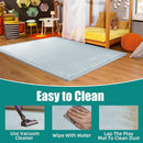 MABOZOO Extra Thick 1.3 Inch Baby Play Mat, 74 * 50 Inch Baby Floor Mat Memory Foam Playpen Pad for Babies, Toddlers, Infants, Playmat Crawling Cushion Activity Playmat for Indoor & Outdoor by TinyTreasures Baby Boutique