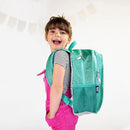 Wildkin 15-inch Kids Backpack – Durable, Padded, Adjustable for School & Trave (Blue Glitter) by TinyTreasures Baby Boutique