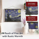 American Art Decor The Starry Night Over the Rhone Tapestry Wall Art by Vincent van Gogh by CozyNest Decor