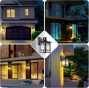 Dusk to Dawn Motion Sensor Light, Outdoor Light Fixture, Aluminum Wall Sconce Lighting, Front Porch Light, Exterior Lights for House Patio, Outside Lights, Wall Mount Anti-Rust Lantern by GreenHaven Gardens