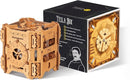 Tesla Box - Electronic Puzzle Box - Escape Room Game in a Box - Brain Teaser - 3D Wooden Puzzle for Adults - Money Puzzle Box for Cash Gift - Birthday GiftBox MoneyBox by TinyTreasures Baby Boutique
