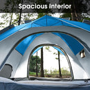 MOON LENCE Instant Pop Up Tent for 3-4 Person - Automatic Portable, Windproof for Camping, Hiking, Mountaineering by TinyTreasures Baby Boutique