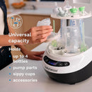 Baby Brezza Bottle Washer Pro - Baby Bottle Washer, Sterilizer + Dryer - All in One Machine Cleans Bottles, Pump Parts, & Sippy Cups - Replaces Hand Washing, Bottle Brushes and Drying Racks by TinyTreasures Baby Boutique