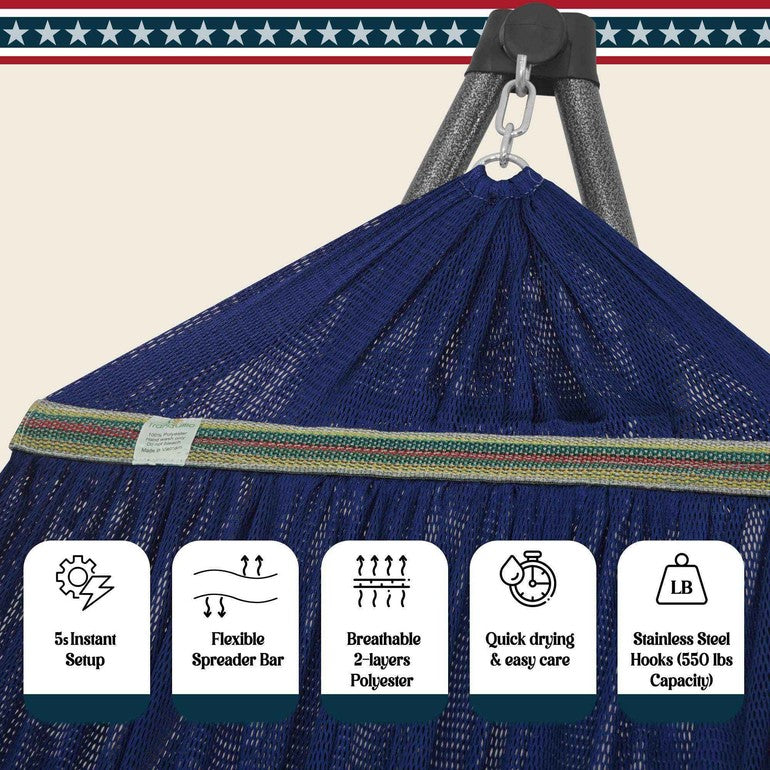 Tranquillo Uniki Collapsible Hammock Stand for Ultimate Relaxation, photo 3 of 40