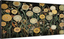 SIGNWIN 36"x72" Extra Large Framed Wall Art Whimsical Dandelion Field in Yellow and Green, Playful Botanical Print for Home Living Room Bedroom Decor (Frame Assembly Required) by CozyNest Decor
