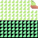 Shappy 140 Pcs Resin Mini Frogs Miniature Figurines Animals Glow in The Dark Tiny Frogs for Garden Landscape Micro DIY Ornament Accessories Home Decor by GreenHaven Gardens