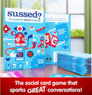 SUSSED The Wacky ‘What Would You Do’ Card Game - Social Fun for Teens, Boys, Girls for Kids Ages 10+ & Adults - Blue Pack by TinyTreasures Baby Boutique