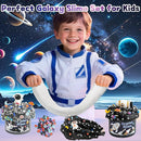 LAWOHO 6 Pack Galaxy Slime Kit for Kids- Cloud, Butter & Clear Slimes with Space Add-ins, 360ml Black Slime for Boys Girls, Kids Slime Kits for Easter Christmas Halloween Birthday, Space Party Favors by TinyTreasures Baby Boutique