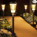 Bright Solar Lights Outdoor 6 Pack, 2-in-1 Cool&Warm Solar Pathway Lights, Pathway Landscape Lighting Waterproof IP65, Auto On/Off Outdoor Light for Yard Walkway Garden Driveway Landscape by GreenHaven Gardens