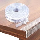 Baby Proofing 26.2ft Long (0.9" Wide),Clear Corner Protectors,Soft Edge Protectors Corner Guards Furniture Corner&Edge Safety Bumpers with Upgraded Strong Adhesive for Sharp Furniture & Table Edges by TinyTreasures Baby Boutique