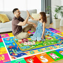Kids Rug for Playroom, Kids Baby Playmat with Farm Sea Animal, Alphabet ABC Educational Rug, Floor Play Mat Carpet for Bedroom Preschool Classroom (110.2X78.7 INCH, Farm) by TinyTreasures Baby Boutique