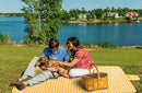Picnic Blanket Beach Mat Extra Large Sandproof Waterproof Camping Blanket Portable Travel Blanket Play Mat for Outdoor Indoor Family Women Men Kids Beach BBQ Park Grass, 79"x57" by TinyTreasures Baby Boutique