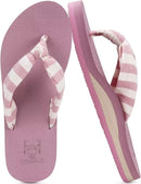 KuaiLu Flip Flops for Women with Arch Support Yoga Mat Comfortable Summer Beach Walking Thong Cushion Sandals Slip On Indoor Outdoor by TinyTreasures Baby Boutique