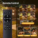 50ft Solar String Lights with Remote, 25+1 LED Bulbs Patio Lights Outdoor Waterproof, G40 Dimmable Deck Lights for Outside Garden Fence Backyard Decor by GreenHaven Gardens