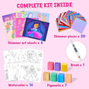JoyCat Paint with Water Coloring Books, Art & Craft Activity, Princess No Mess Art for Kids Ages 4-8, Craft Kits & Supplies, DIY Creative Activity, Presents for Girls & Boys by TinyTreasures Baby Boutique