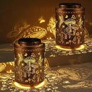 2 Pack Solar Lanterns Outdoor Waterproof Butterfly Garden Decor Gifts for Women Mon Grandma Metal Hanging Solar Lights Decoration for Outside LED Lanterns for Yard Patio Lawn(Mushroom) by GreenHaven Gardens