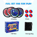 Toss and Catch Ball Set - Ultra Soft & Safe Toddler Baseball Gloves Designed for Pain-Free - Kids Games Toys Indoor Outdoor - Great for Yard Beach Pool - Gift for Boys Girls 2-4 5-7 8-10 Years by TinyTreasures Baby Boutique