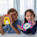 Creative Roots Axolotl Stepping Stone Kit, 7-Inch Paintable Ceramic Stepping Stone, Includes 6 Acrylic Paints, Kids Crafts, Ages 8+ by TinyTreasures Baby Boutique