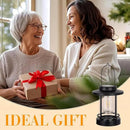 Hanging Solar Lanterns Outdoor Waterproof – 2 Pack Decorative Solar Lights for Outside, Patio, Porch, Yard, Balcony, Table – Hanging Outdoor Lantern Garden Gifts for Women,Mom by CozyNest Decor