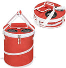 Tirrinia Large Pop-Up Golf Cooler Bag- Insulated Collapsible Cooler with Flat Drink Table for Golf Cart, Lightweight and Portable Ice Beach Cooler for Travel, Fishing, Picnics, Hiking, Camping by GreenHaven Gardens