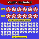 Math Games for Kids, Math Manipulatives Kindergarten Preschool Counting Toys, Ten Frame Set Addition and Subtraction Flash Cards Matching Bingo Number Games Homeschool Classroom Must Haves by TinyTreasures Baby Boutique