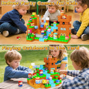 Magnetic Blocks Building Games Kids Toys for 3 4 5 6 7 8 9 10 11 12 13 Year Old Boys Girls, Magnetic Cubes Montessori Sensory Toys for Ages 3+ Travel Party Christmas Birthday Gifts by TinyTreasures Baby Boutique