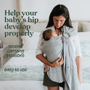 Nalakai Luxury Ring Sling Baby Carrier, Soft Linen Blend Baby Sling, Baby Wrap, Wear Your Little One Close to Your Heart, Comfort, Style by TinyTreasures Baby Boutique