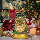 Christmas Snow Globes,with Musical and 6 Hour Timer,Snow Globes Lights, Christmas Indoor Decorations, Christmas Tree Decorations,USB & Battery Powered,Christmas Snowman Skiing by CozyNest Decor