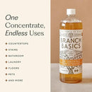 Branch Basics Premium Starter Kit: All Purpose, Glass, and Bathroom Cleaner plus our Foaming Wash, and Laundry Bottle (3 Plastic Spray Bottles + Concentrate) Fragrance-Free by CozyNest Decor