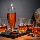 Cryptocurrency Decanter, 450ml Four 12 oz Glasses