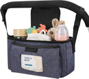 Accmor Universal Stroller Organizer with Insulated Cup Holder and Shoulder Strap, Stroller Bag Caddy Organizer Stroller Accessories for Uppababy, Baby Jogger, Nuna, Doona, Britax Strollers by TinyTreasures Baby Boutique