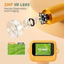 Handheld Microscope for Kids Portable Pocket Digiscope - 2" IPS HD Screen 1000X Digital Microscopes Camera PC Compatible 3-12 Year Old Girl Boy Science Edu Fun Birthday Gifts Toys by TinyTreasures Baby Boutique