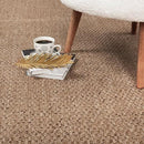 CAMILSON Easy Jute Rug 4x6, Indoor Outdoor Natural Color Farmhouse Area Rugs for Living Room Patio and Kitchen Rug, Solid Boho Woven Design, Easy-Cleaning, Washable Outside Carpet Alfombras (4 x 6) by CozyNest Decor