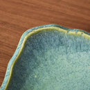 Ceramic Decorative Dish, 12'' Large Green Decorative Bowl, Versatile Centerpiece Decor, Key Bowl, Gift Decor Tray for Entryway Table Living Room Dining (12'' Dish) by CozyNest Decor